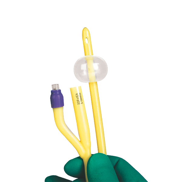 Silcoat Balloon catheter / Indwelling catheter Latexfoley CH16 per 10