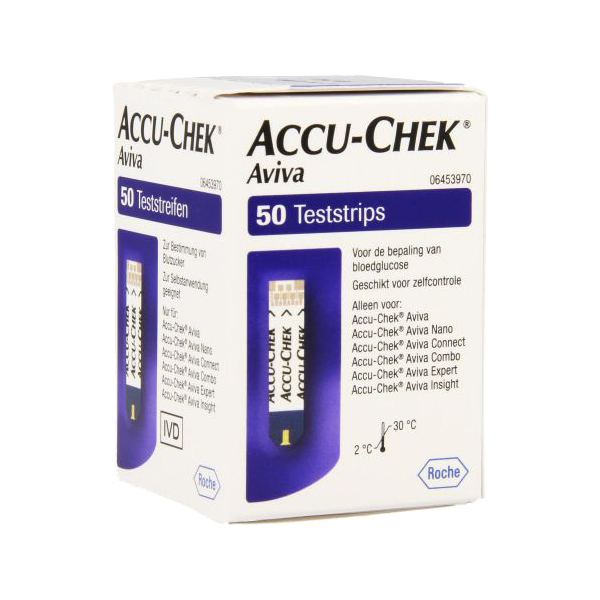 Roche AccuChek Aviva Test Strips 50 Pieces