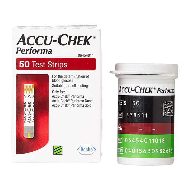 Roche AccuChek Performa Test Strips 50 pcs