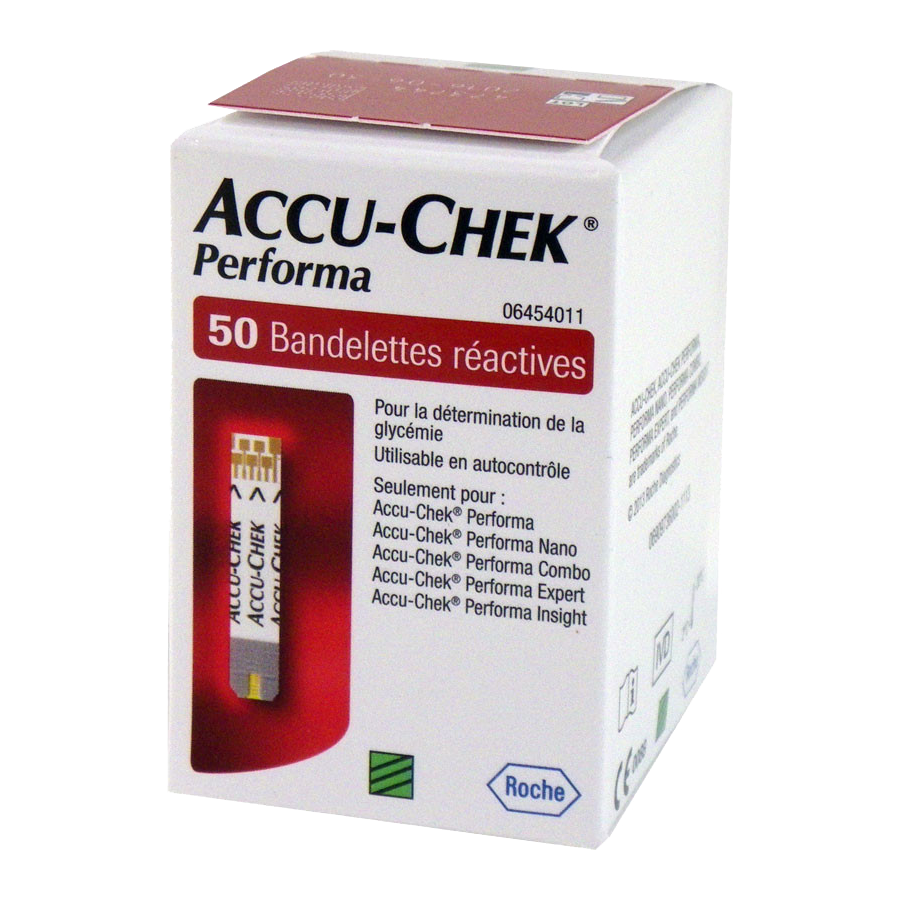 Roche AccuChek Performa Test Strips 50 pcs
