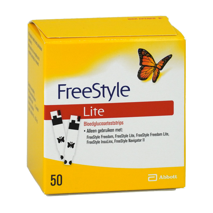 Abbott FreeStyle Lite Test Strips 50 Pieces