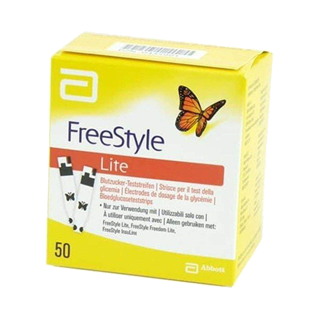 Abbott FreeStyle Lite Test Strips 50 Pieces