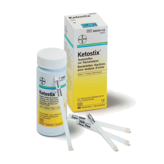Bayer Ketostix urinalysis test strips 50 pieces