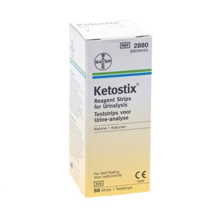 Bayer Ketostix urinalysis test strips 50 pieces