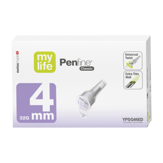 MyLife Clickfine pen needles 0.33mm (29G) x 10mm 100 pcs
