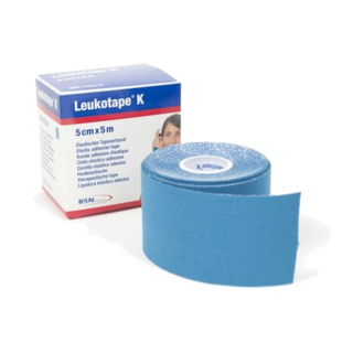 Bande adhésive élastique pour taping 2.5cm x 5m - 3 couleurs - Leukotape K  - BSN Medical