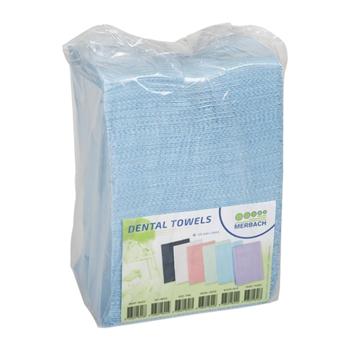 Merbach Dental Towels Blue 125 pcs
