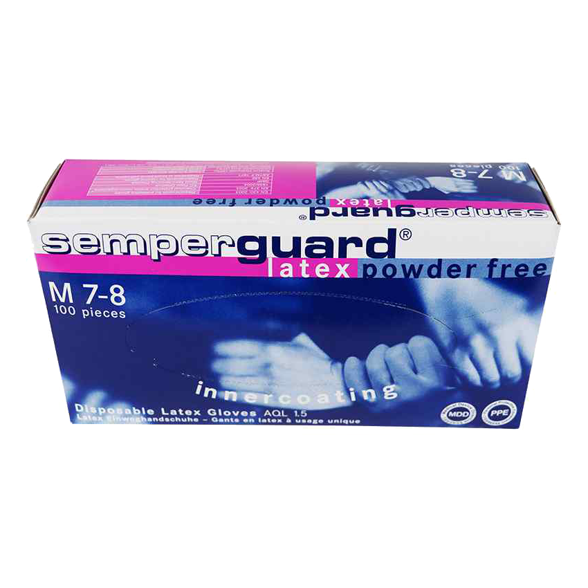 Semperguard Latex IC gloves powderfree 100 pieces