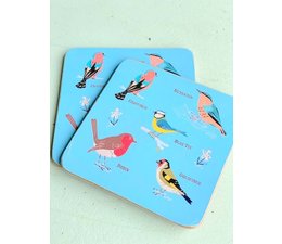 Garden Birds coaster | Rexlondon