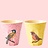 Rice! Melamine beker  vintage budgie | Large