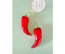 Hete peper kerstbal Hete peper kerstbal