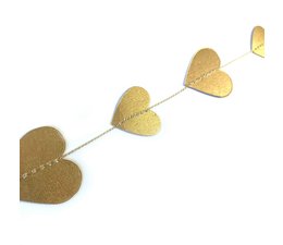 Imbarro Heart confetti slinger | goud