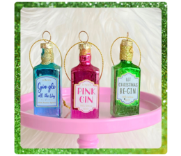 X-mas Gin Trio, Party Drinks! | Sass & Belle