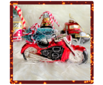 Kerstvervoer; Toffe motor / oldtimer