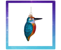 Vondels Amsterdam * SOLD * Prachtige IJsvogel kerstornament Vondels Amsterdam * SOLD * Prachtige IJsvogel kerstornament