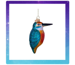 Vondels Amsterdam * SOLD * Prachtige IJsvogel kerstornament