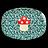 Rice! Mushroom plate rectangular | Bowl Small