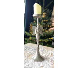 Colmore by Diga * SOLD * Prachtig gevleugde engel, zilverkleurig kaarsenhouder | Diga Colmore