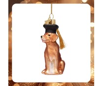 Vondels Amsterdam Lieflijke labrador hond kerstornament | Vondels Amsterdam Vondels Amsterdam Lieflijke labrador hond kerstornament | Vondels Amsterdam