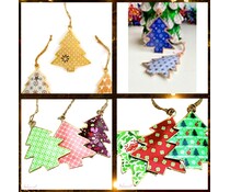 Imbarro Fraaie metalen hangers "Tree Beauty"