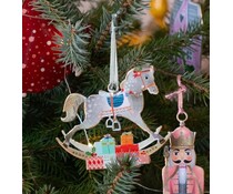 Imbarro Superlieflijke metalen hangers "Hobbelpaard"