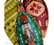 Imbarro Uberkerst! Fraaie metalen kersthangers "Sill"