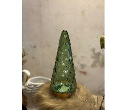 Heerlijke glazen kerstboomlamp | assorti