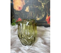 Colmore by Diga Fraaie tulpen lichthouders groen glas