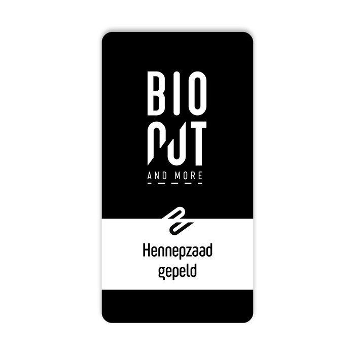 BIONUT - hemp seed* - peeled - 6 x 500 gr.