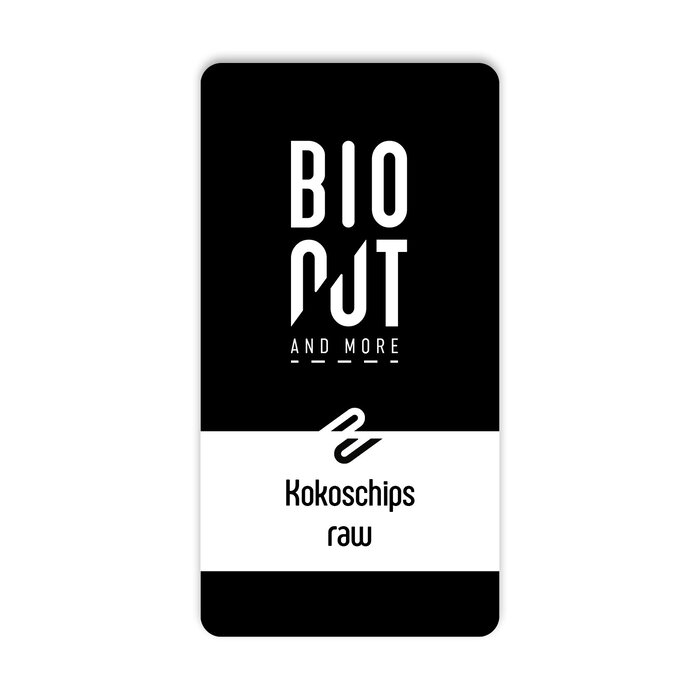 BIONUT - coconut* - raw - chips - 6 x 400 gr.