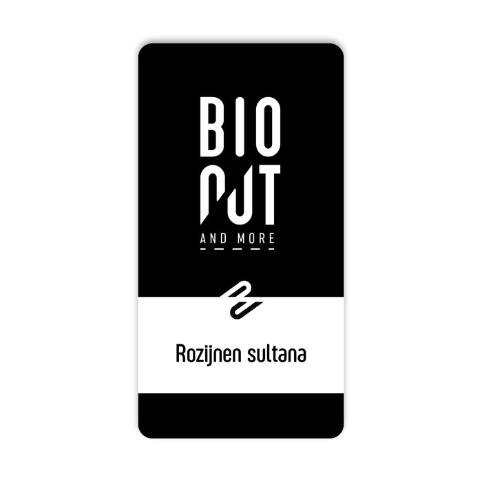 BIONUT - raisins sultana* - 6 x 1 kg