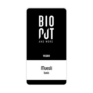 BIONUT - Muesli* basis - VEGAN - 6 x 750 gr