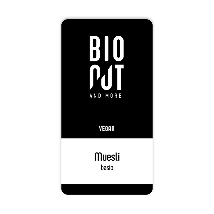 BIONUT - Muesli* basic - VEGAN - 6 x 750 gr