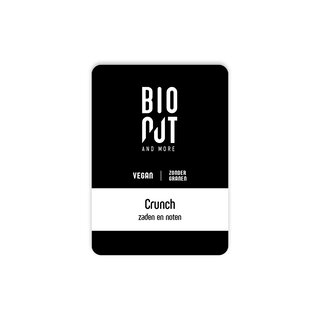 BIONUT - Crunch* - zaden & noten graanvrij - VEGAN - 6 x 400 gr