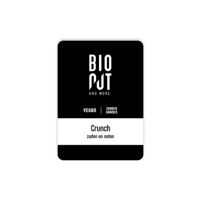 BIONUT - Crunch* - seeds & nuts grainfree - VEGAN - 6 x 400 gr