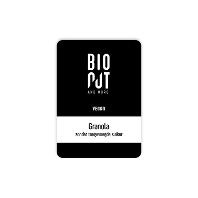 BIONUT - Granola*- ohne Zuckerzutaten - VEGAN - 6 x 400 gr