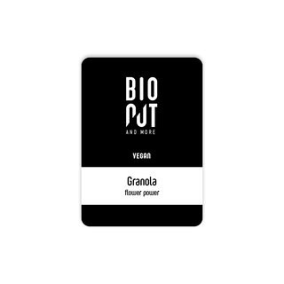BIONUT - Granola*- flower power - VEGAN - 6 x 400 gr