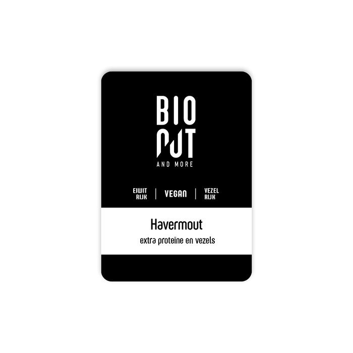 BIONUT - Oatmeal* - proteïne & vezels - VEGAN - 6 x 350 gr