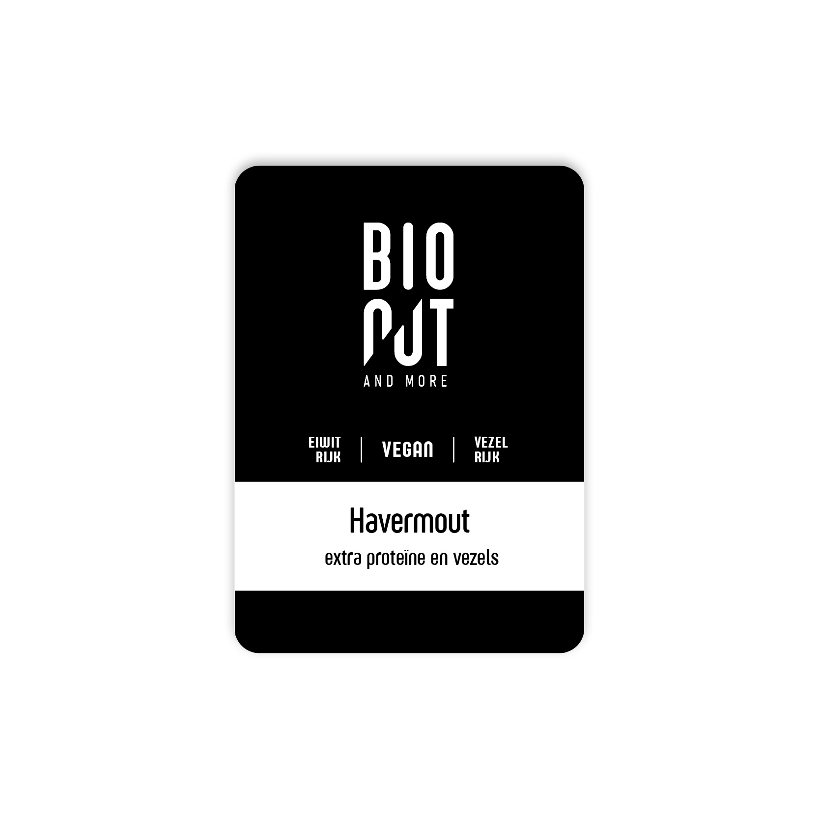 BIONUT - Oatmeal* - protein & fibre  - VEGAN - 6 x 350 gr