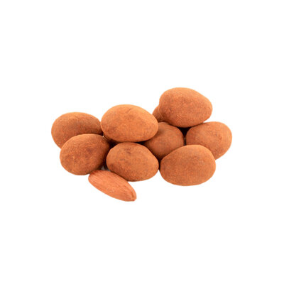 Almonds* - milk chocolate* & cinnamon*