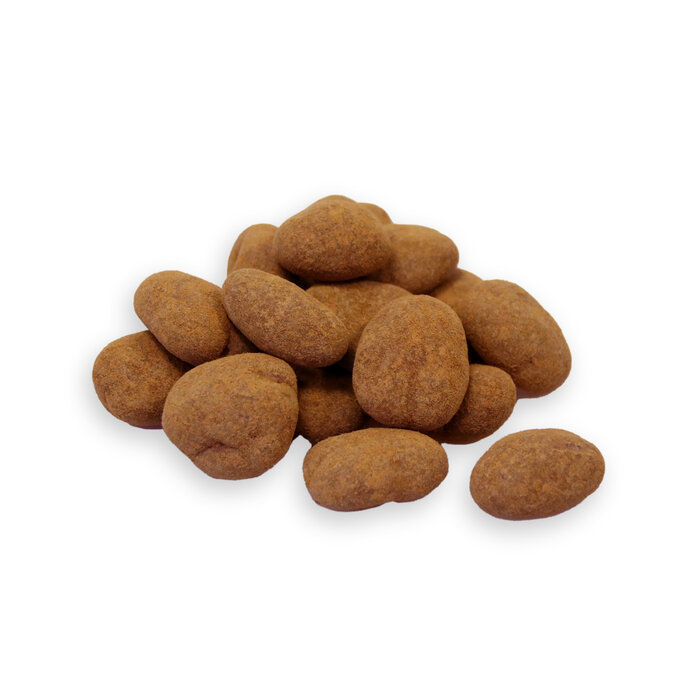 Pecannoten* - havermelkchocolade* & kaneel*