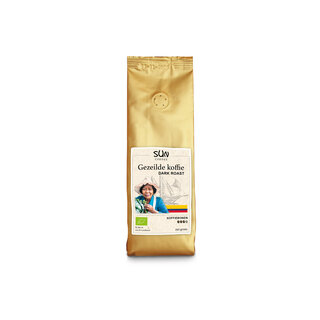SUN - Gezeilde koffie  - bonen* - dark roast - 6 x 250 gr.