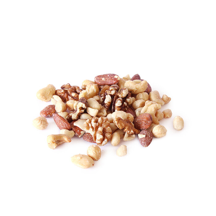 Mixed nuts* - roasted & salted (without Brazil nuts)