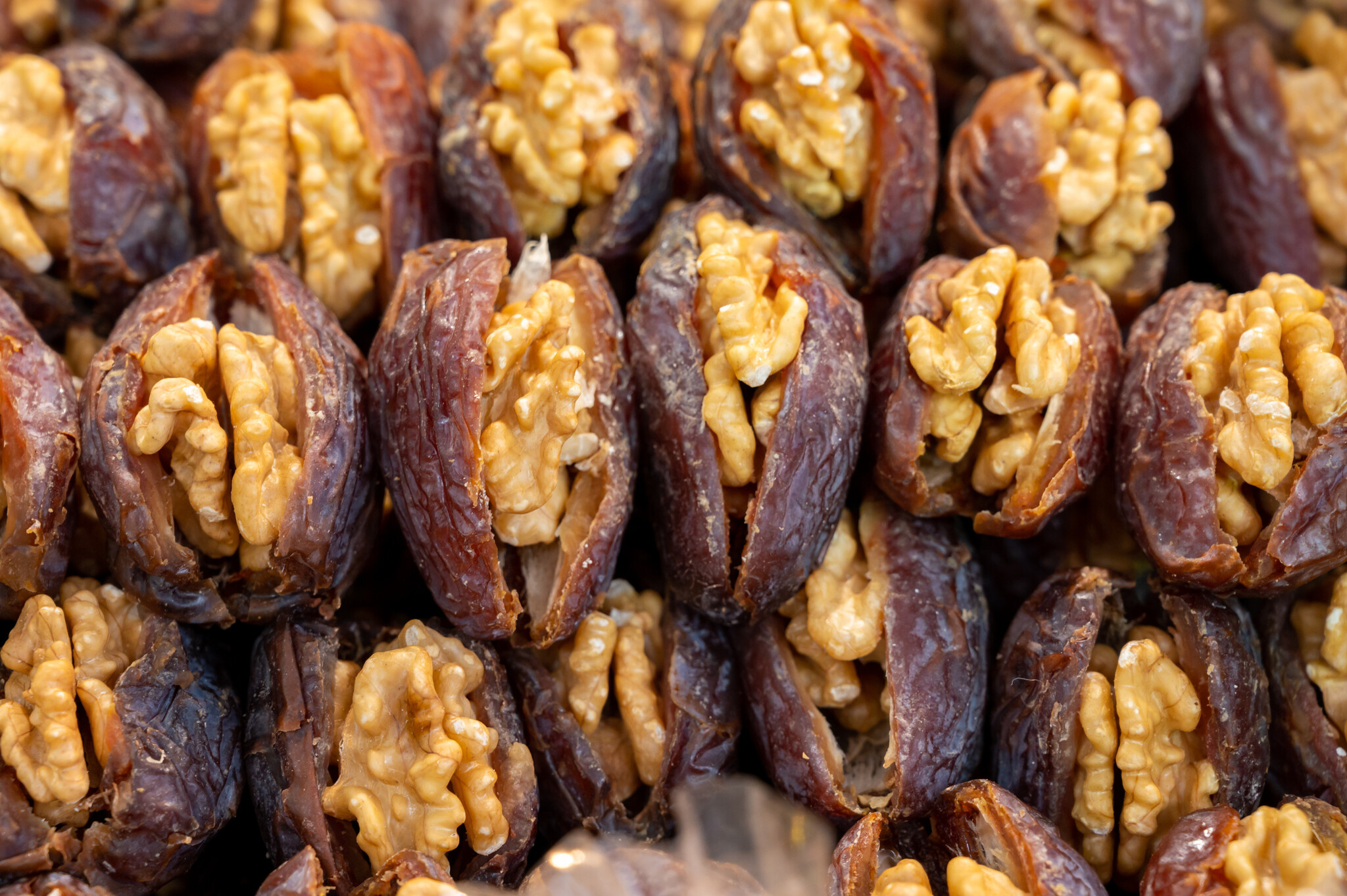 Dates and walnuts
