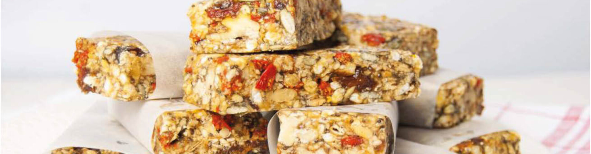 Energybar met gojibessen & chiazaad
