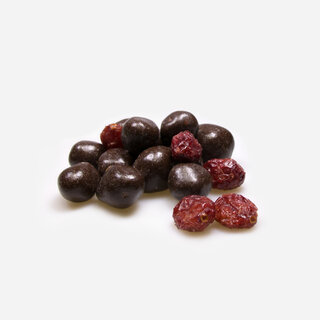 Cranberries* - dark chocolate*