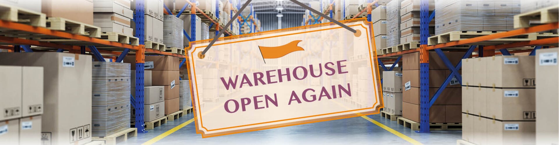 Warehouse Reopened | King’s Day and Opening Hours in May