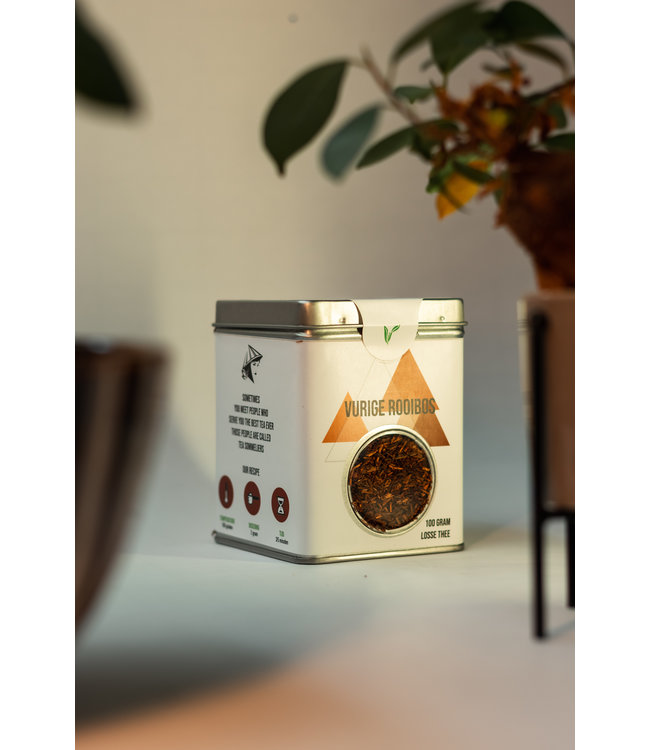 DutchLeafs Vurige Rooibos in blik