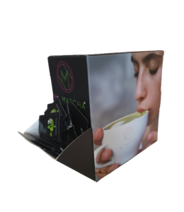 Mr Matcha Mr.MATCHA Dispenserdoos - 250 Matcha Sachets voor Horeca