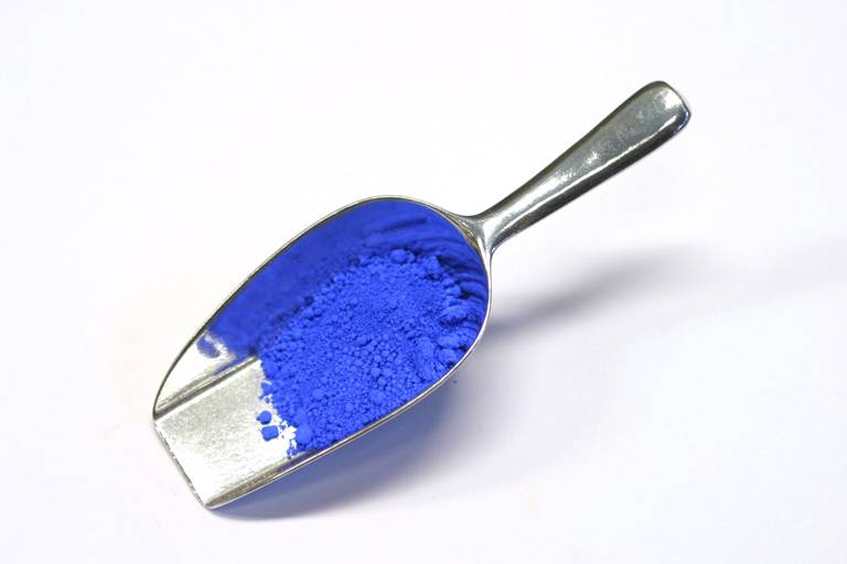 Kobalt blauw Verfmolen Kat